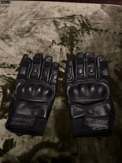 Viperade black protective gloves size L