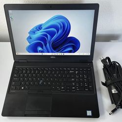 Dell Precision High Grade WorkStation Intel Core i7 Cpu 32 GB RAM 512 GB SSD 1080P LCD Nvidia Quadro M200M 4 GB DDR5 Windows 10 Professional