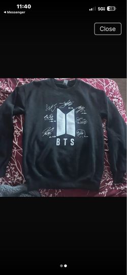 BTS Logo Crewneck Sweatshirt