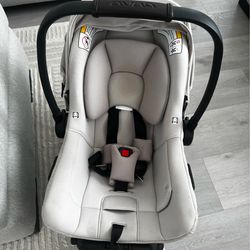 Nuna Pipa Aire RX infant car seat + RELX base