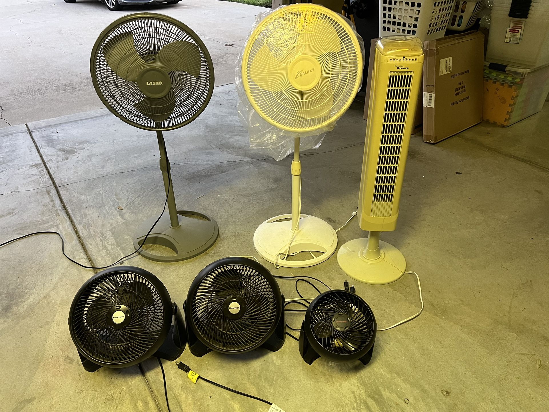 Multiple Fans for Sale – Great Condition!