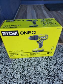DRILL SET RYOBI