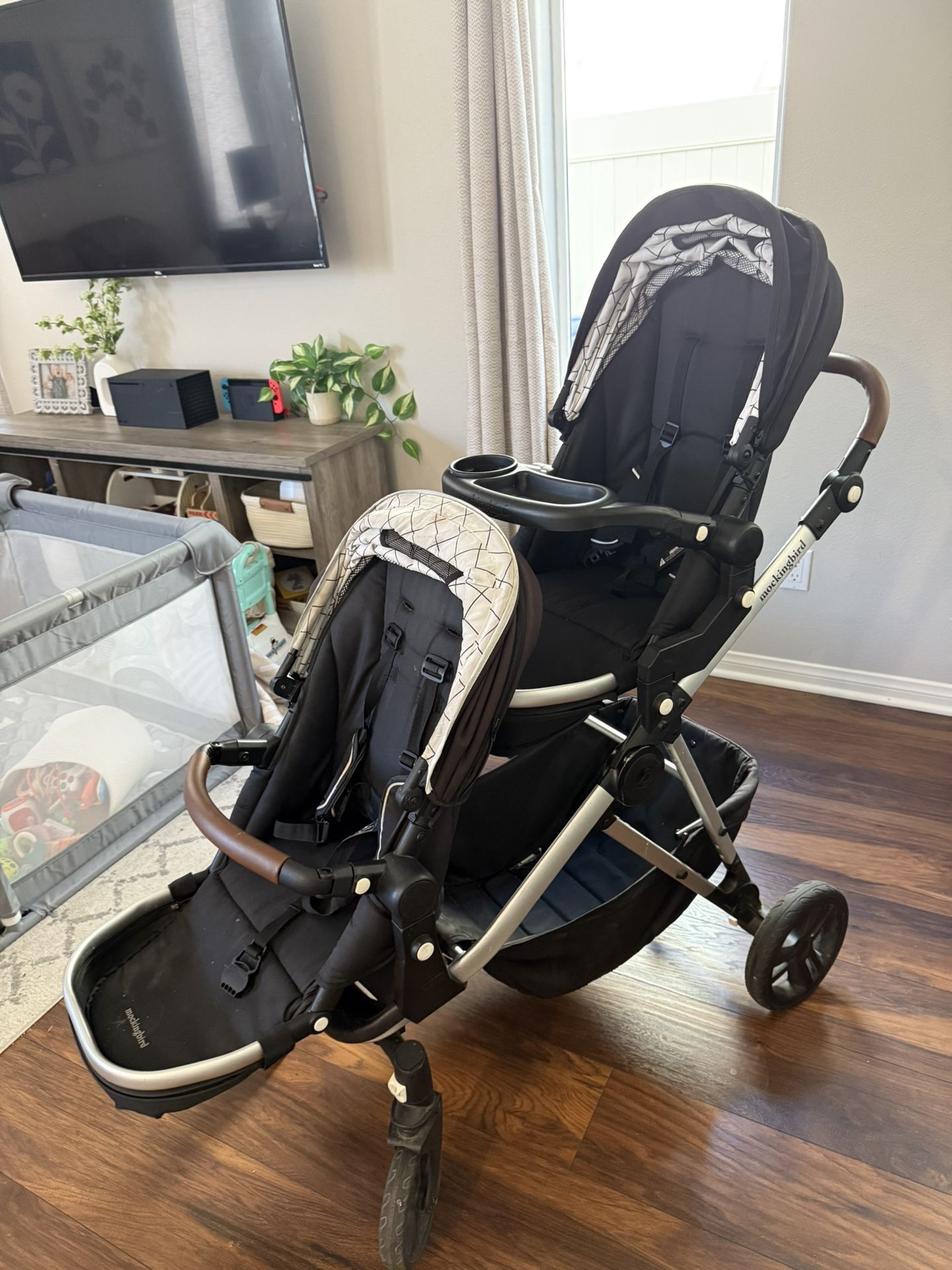 Mockingbird Double stroller 