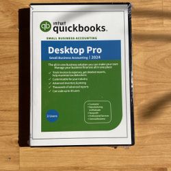 QuickBooks 2024 Desktop Pro, Windows Pc, Desktop I