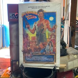 Original Big Trouble In Little China Poster $750