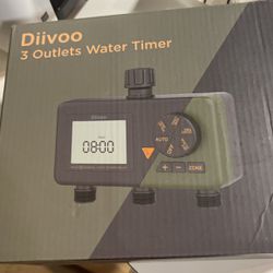 3 Outlets Timer Water Timer New 
