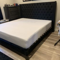 $599 Brand New King Bed Frame With Mattress (Read Description below)
