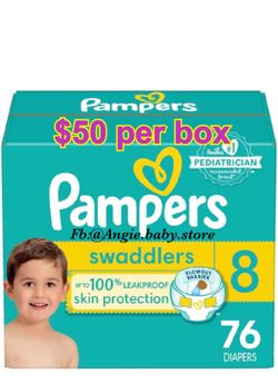 Pampers Swaddlers size 8