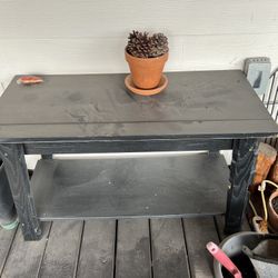 Black Side Table