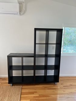 Bookcase bookshelf wall divider