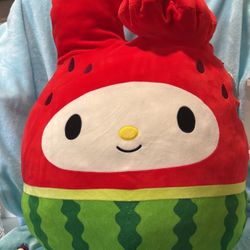 Watermelon Pillow, Squish, Mellow Original Squish, Mellow