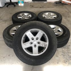 Original Jeep Wrangler Wheels