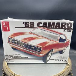 Vintage 1987 AMT ERTL 1968 Chevrolet Camaro Z-28 1/25 Model Kit 6559 Sealed