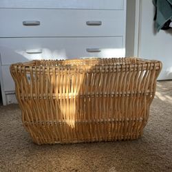 Woven Storage Basket with Handles