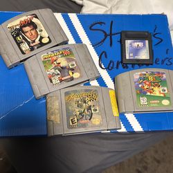 N64 game & controller lot