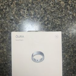 Oura Ring 4 New Size 10 Silver
