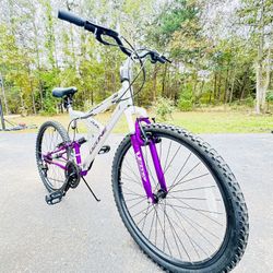 Ozone 500 Women's Shock Force 26 In 21-Speed Mountain Bike 