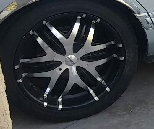 20 inch Rims 5 Lugs Universal (Serious People Tired Of Fake People No Money Don't Text)