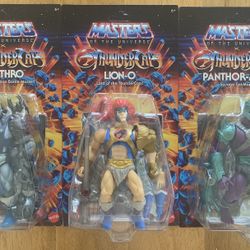 MOTU x Thundercats Complete Set (Lion-O, Panthro, and Panthor-Man)