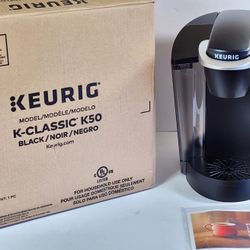 Keurig K-Classic Coffee Maker K-Cup Pod, Single Serve Programmable 6 to 10 oz Brew Sizes Black #415