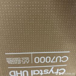 New Sealed 65 Inch Samsung Uhd Crystal Tv 