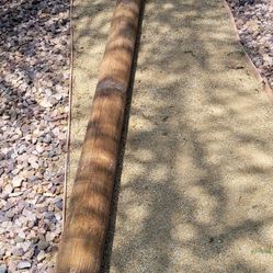 10ft Wood Post