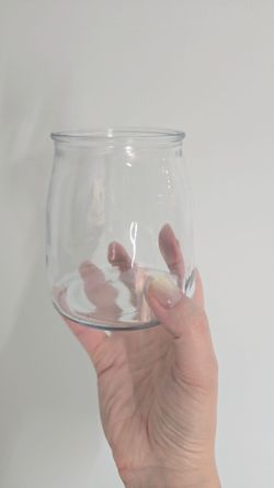 8pc set/ premium thick Empty Candle Glass Jar