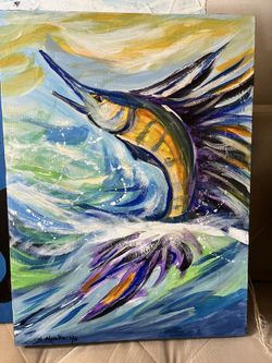 Original art oil On Canvas 