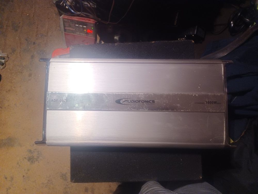 Audiofonics 1600 Watt Two Channel Amplifier 