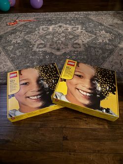 LEGO Mosaic Portrait