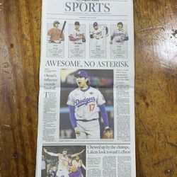 DODGERS Shohei Ohtani MVP