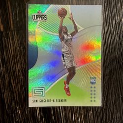 Shai Gilgeous Alexander Rookie Card