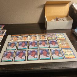 Will Clark Baseball ⚾️ Card Rookie Lot (18) Cards