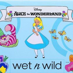Wet N Wild Alice In Wonderland Limited Edition Pr Box - Makeup Set With Brushes, Palettes & Curious Colors