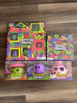 NeeDoh Halloween Countdowns / Halloween Squishy RMS Crazy Fun Ghost/Spider/Witch
