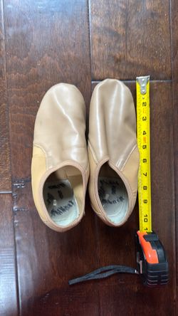 Tan Leather Jazz Dance Shoes