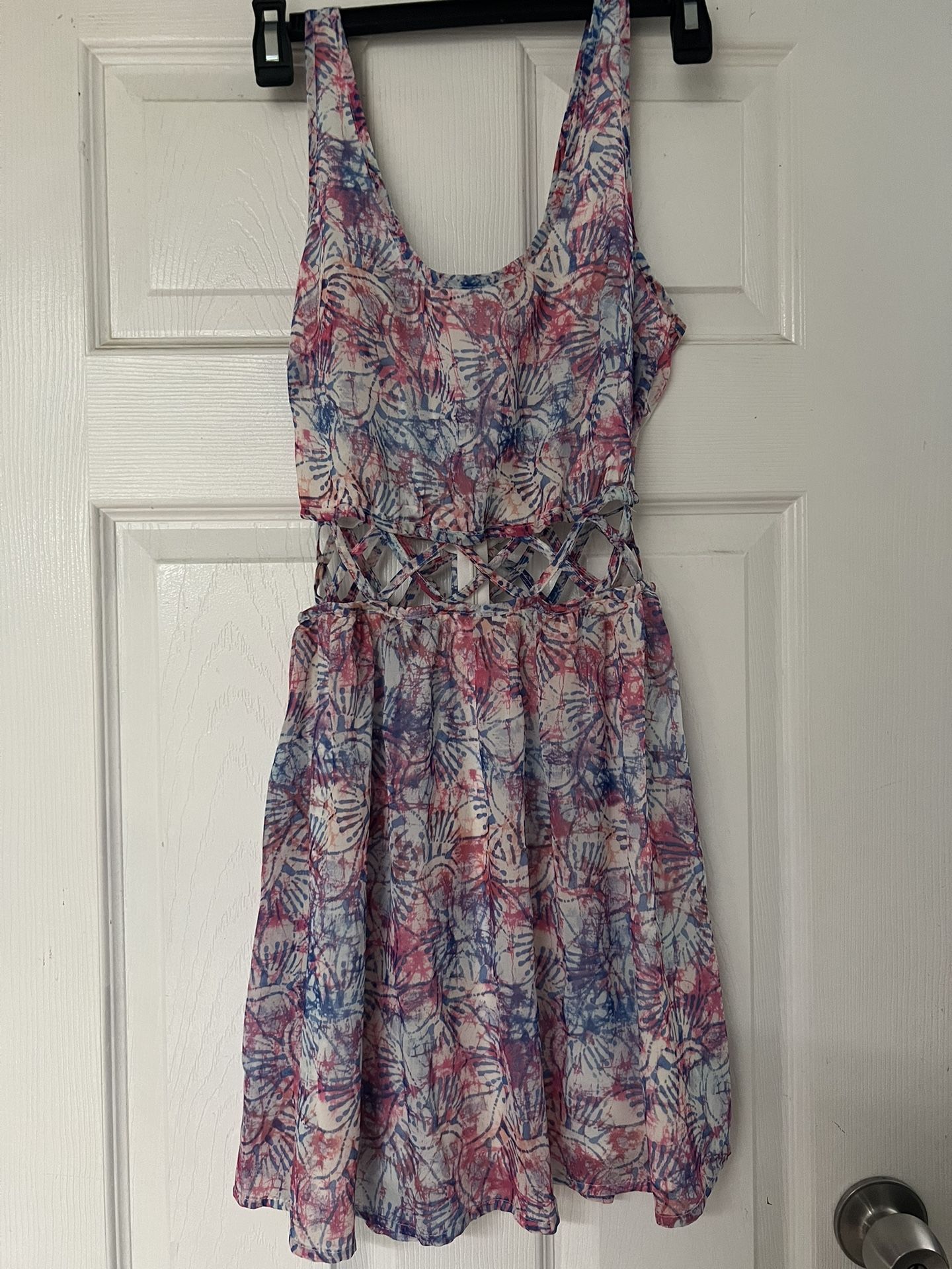 Sundress With Midriff Cutout