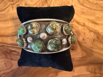Sterling Silver Turquoise Cuff Bracelet