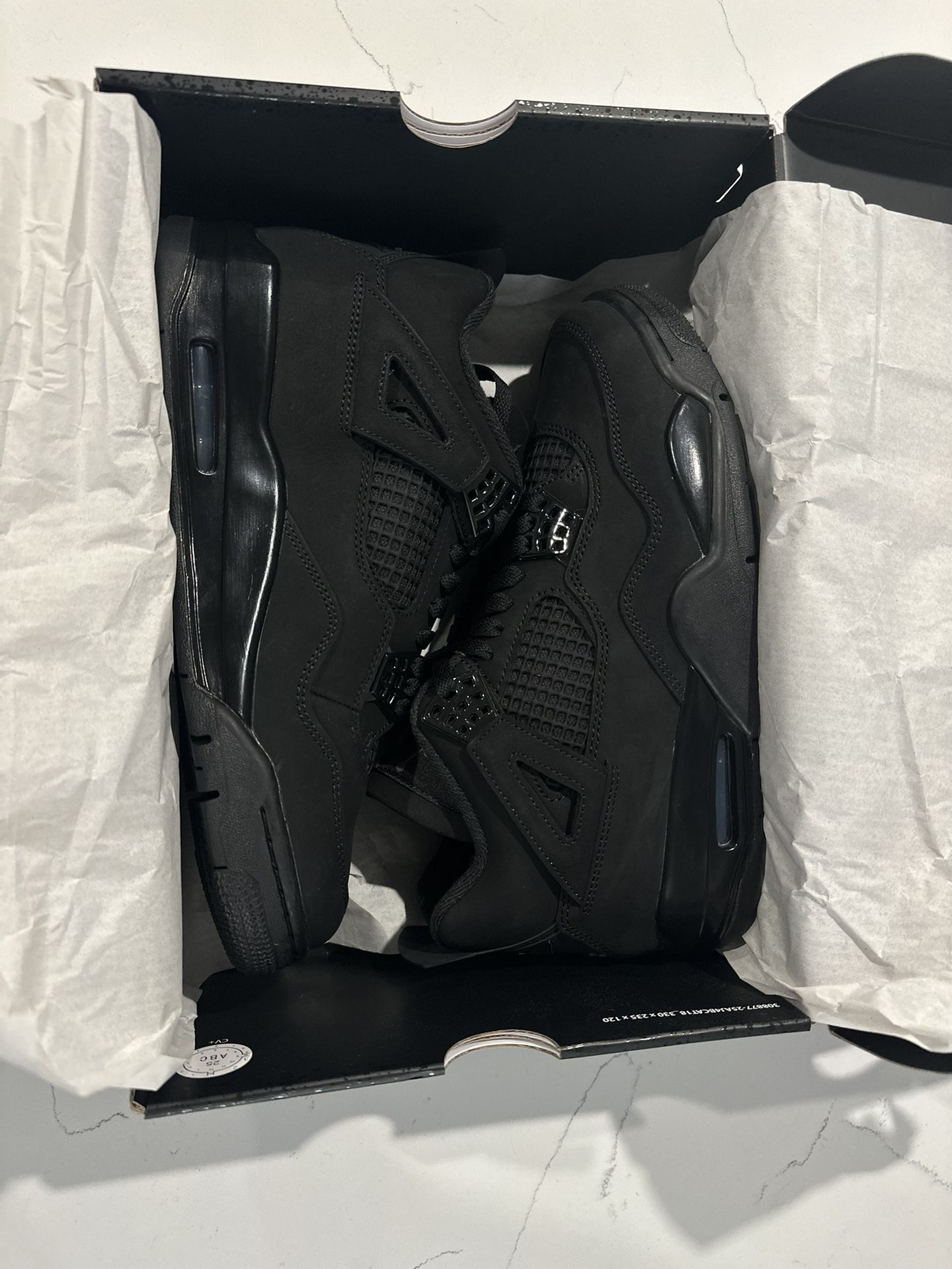 Jordan 4 Black Cats Brand New Off The Box Size 9