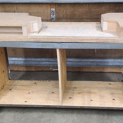 Nice Rolling Miter Saw Stand/Table With Storage 