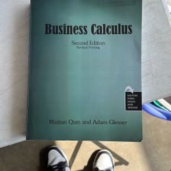 Business Calculus Second Edition