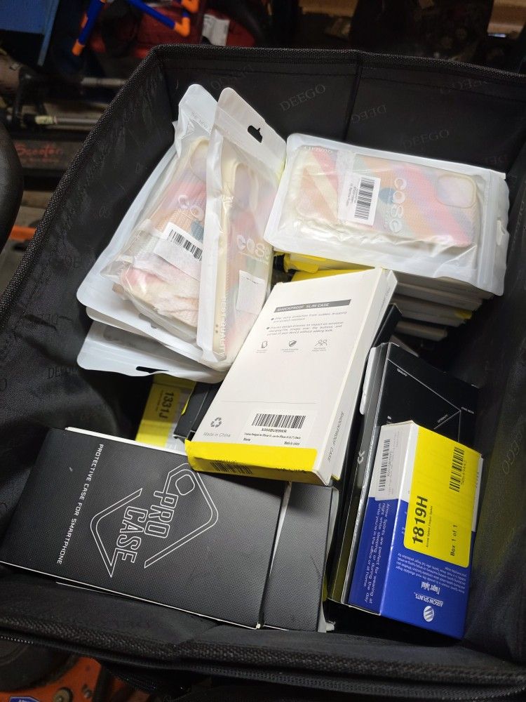 Around 50 Phone Cases