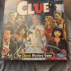Clue Game Unopened 