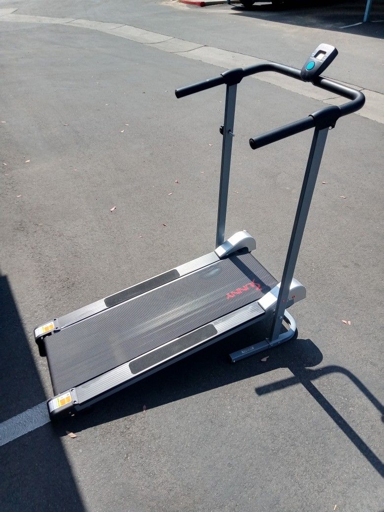 Sunny Manual Folding Treadmill