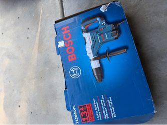 Bosch 13 Amp Corded 1-5/8 in. SDS-max Variable Speed Rotary Hammer Drill with Auxiliary Side Handle and Carrying Case