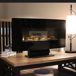 Electric Indoor Fireplace With Remote 