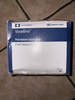 Vaseline Gauze Strips 