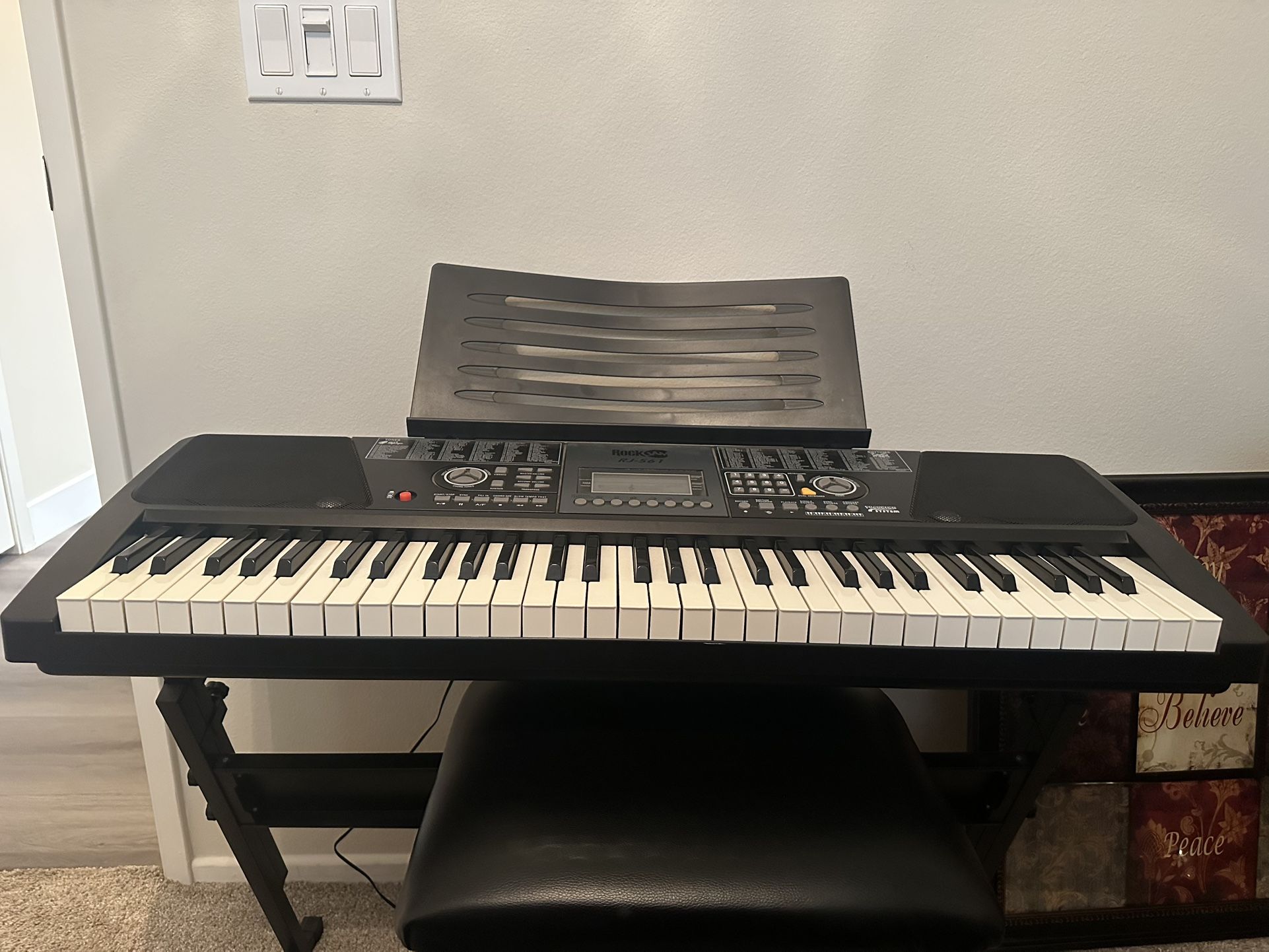 Rock Jam Piano Keyboard 