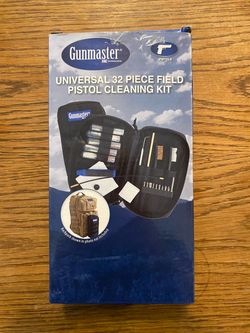 Universal 32 Piece Field Pistol Cleaning Kit