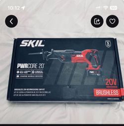 SKIL PWRCORE 20V Brushless Reciprocating Saw Kit